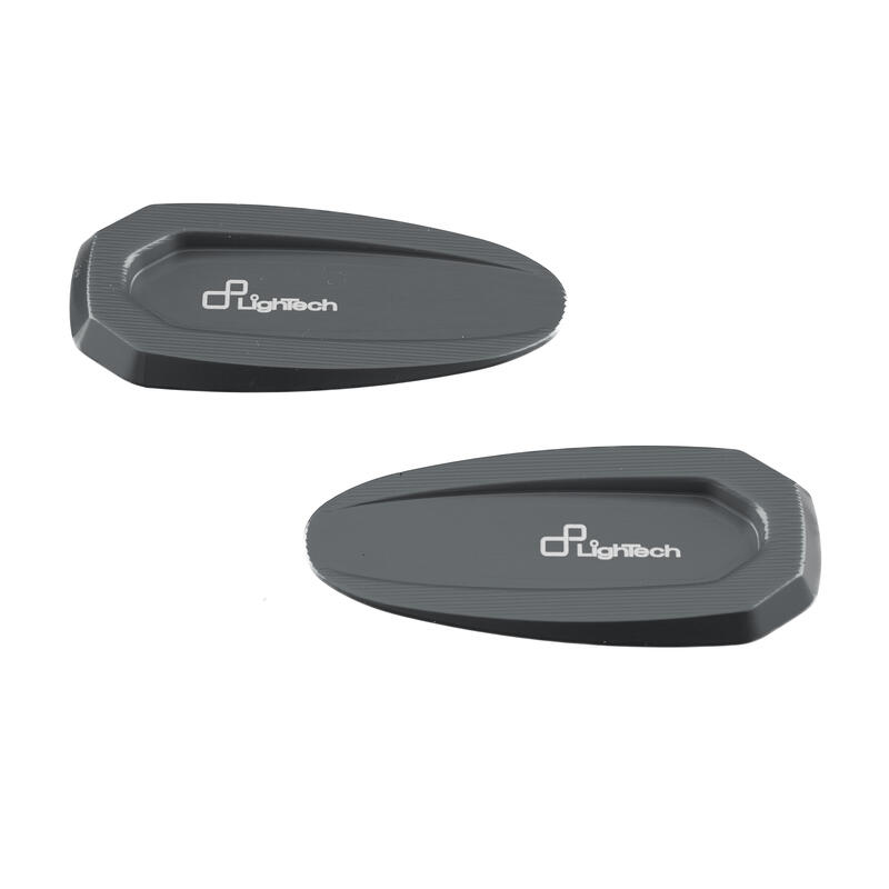 Pair Mirrors Block-Off Plates for Bmw Grigio