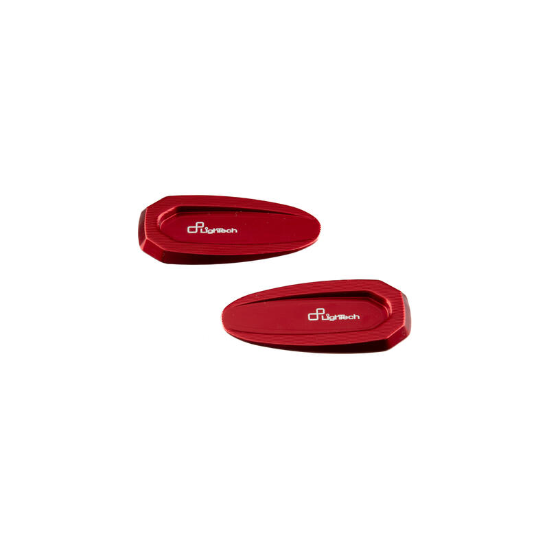 Coppia Tappi Sede Specchi per Bmw Rosso