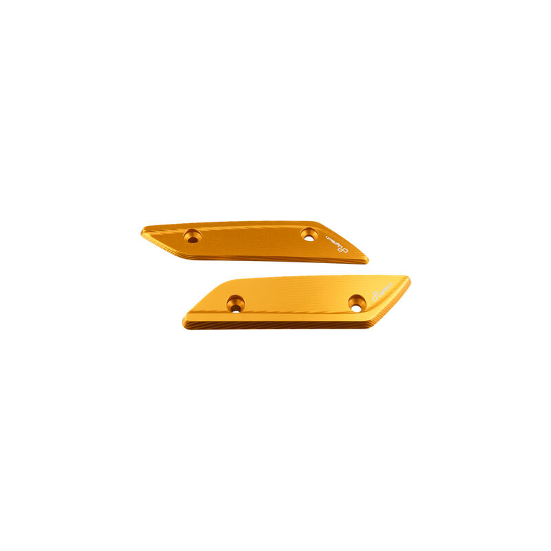 Coppia Sede Tappi Specchio per Yamaha Oro