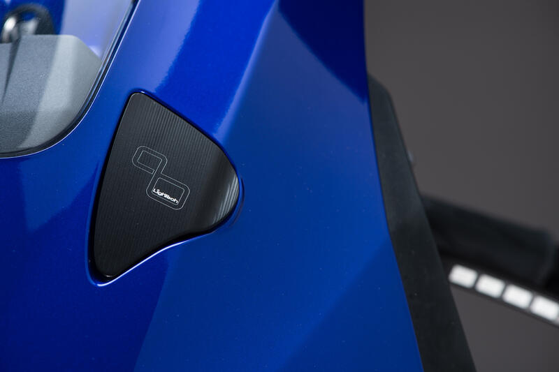 Coppia Sede Tappi Specchio per Yamaha Nero