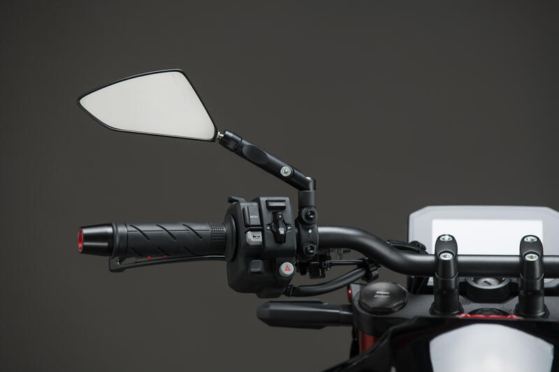 Coppia Specchi In Alluminio Nero