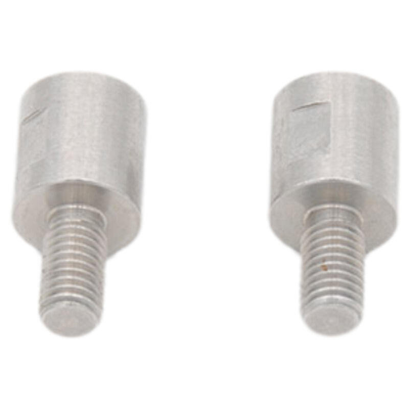 Mirrors Adaptors Kit With Thread  (From M10 X 1.25 Female To M8 X 1.25 Male R + L) Naturale