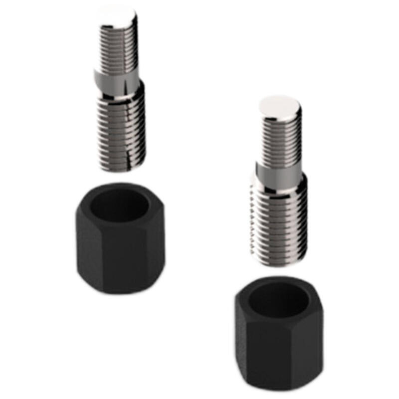 Mirrors Adaptors Kit For Bmw With Thread (From M10 X 1.50 To M8 R+l) Naturale