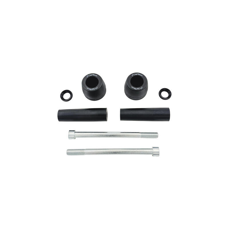 Shock-Absorbing Frame Sliders Kit for Honda Nero