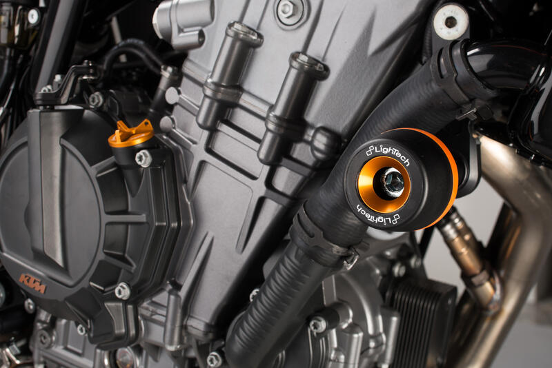 Kit Protezioni Telaio Ammortizzate per Ktm Nero