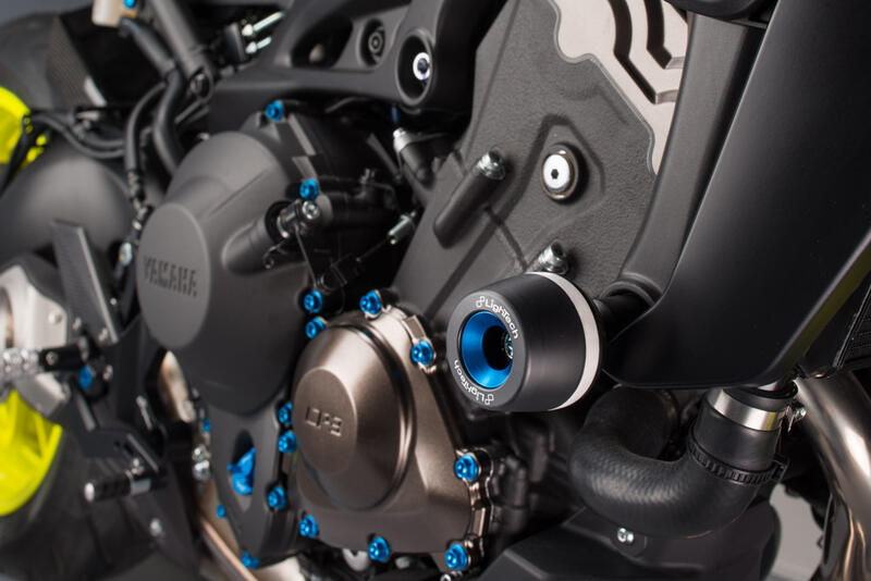 Shock-Absorbing Frame Sliders Kit for Yamaha Nero