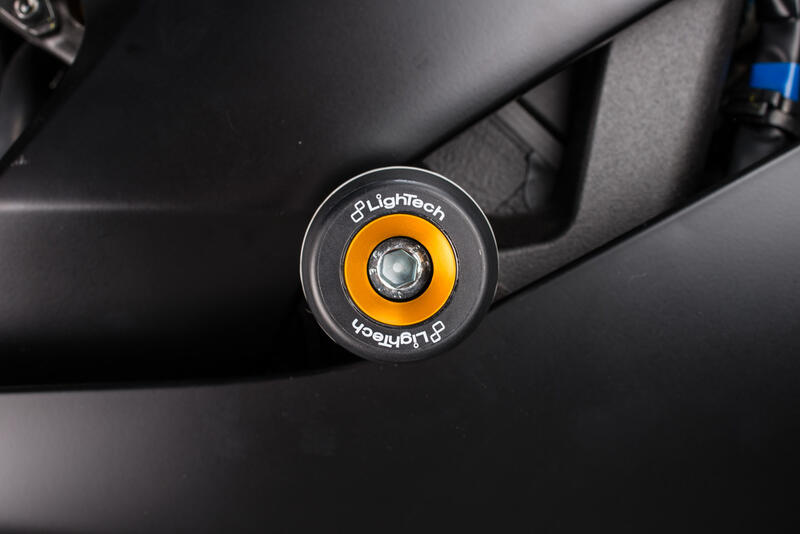 Kit Protezioni Telaio Ammortizzate per Yamaha Nero