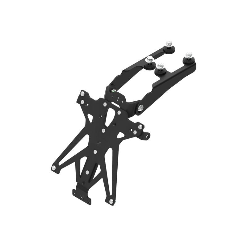 Porta Targa Regolabile per Honda NeroB3