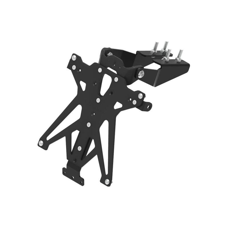 Porta Targa Regolabile per Kawasaki NeroB3