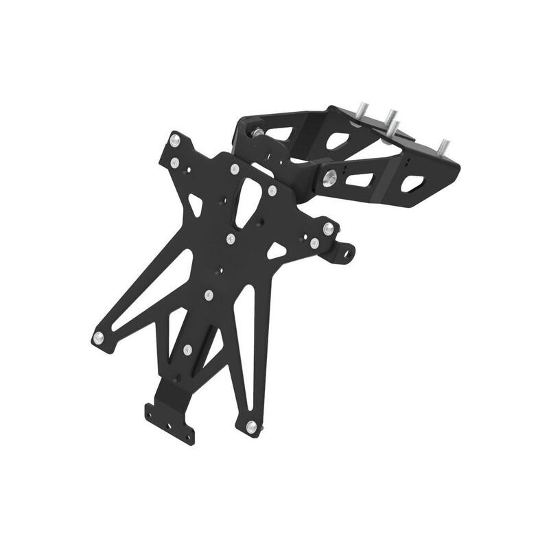 Porta Targa Regolabile per Kawasaki NeroB3