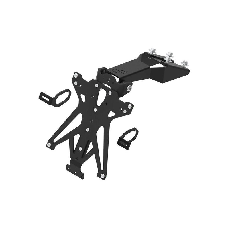 Porta Targa Regolabile per Kawasaki NeroB3