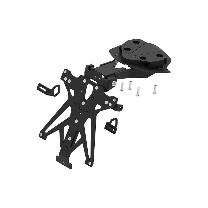 Porta Targa Regolabile per Kove NeroA1