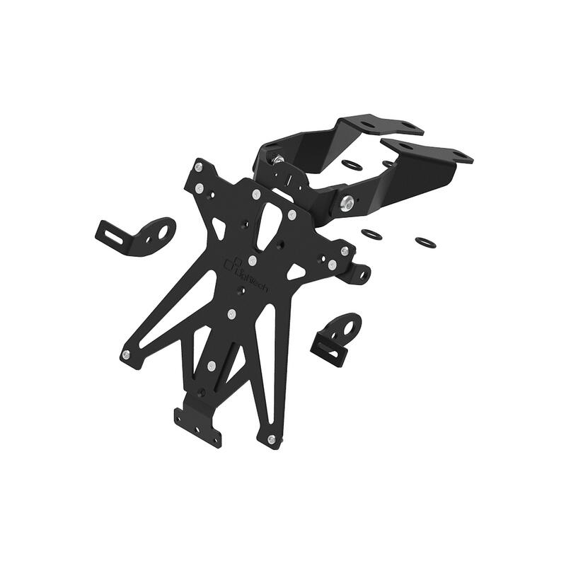 Porta Targa Regolabile per Suzuki NeroB3