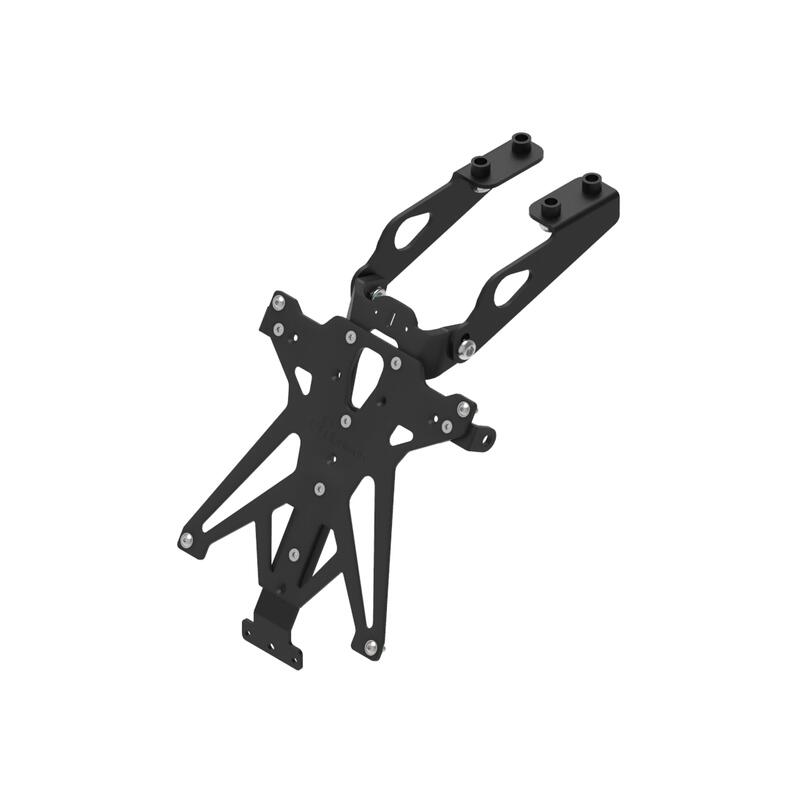 Porta Targa Regolabile per Yamaha NeroB3