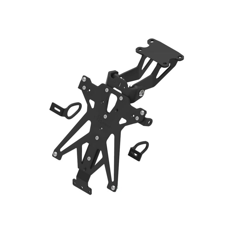 Porta Targa Regolabile per Yamaha NeroA1