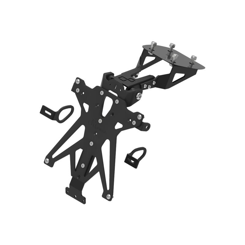 Porta Targa Regolabile per Yamaha NeroB3