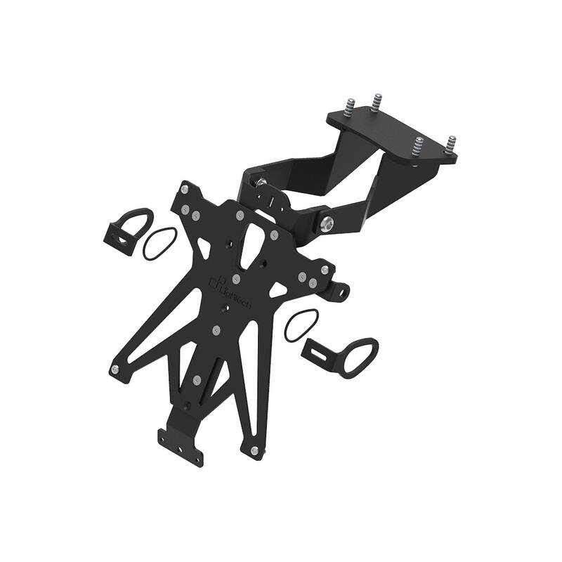 Porta Targa Regolabile per Yamaha NeroA1