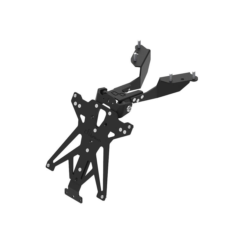 Porta Targa Regolabile per Yamaha NeroB3
