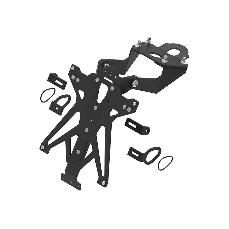 Porta Targa Regolabile per Yamaha NeroB3