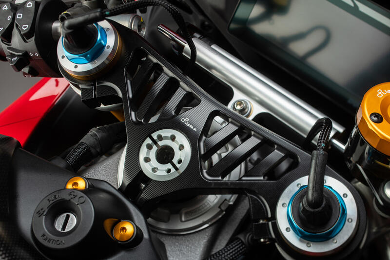 Steering Plate Ducati Panigale V4 Nero