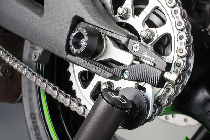 Tenditori Catena per Kawasaki Nero