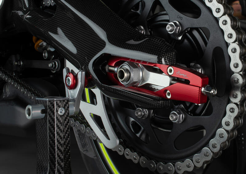 Tenditori Catena per Triumph Rosso