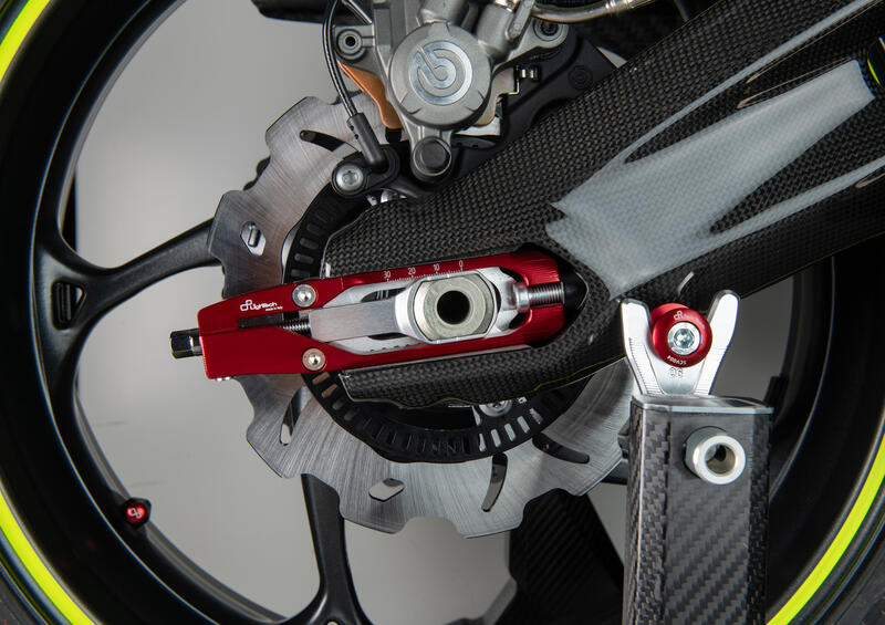 Tenditori Catena per Triumph Rosso