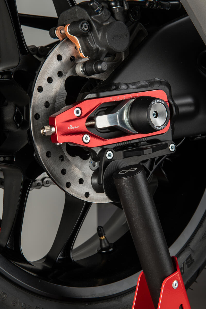 Tenditori Catena per Yamaha Rosso