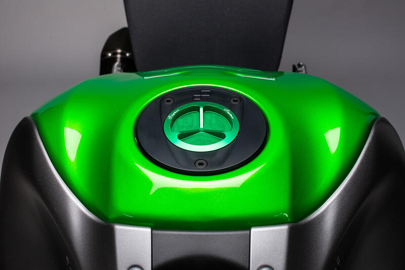 Fuel Tank Cap with Spin Locking for Kawasaki Verde