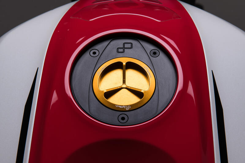 Tappo Serbatoio Con Chiusura A Vite per Kove, Ducati, Yamaha Oro