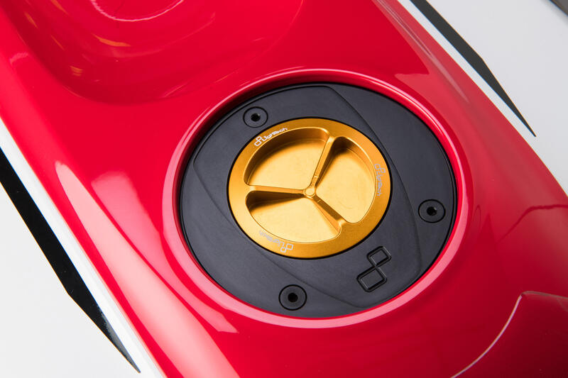 Tappo Serbatoio Con Chiusura A Vite per Kove, Ducati, Yamaha Oro