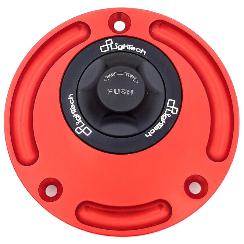 Tappo Serbatoio Con Chiusura Rapida per Mv Agusta Nero/Rosso