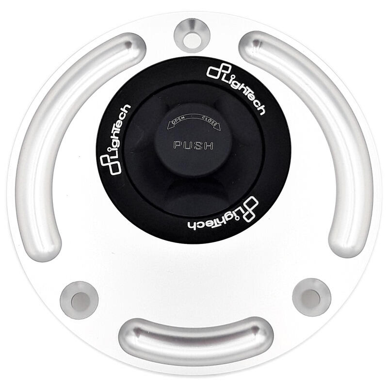 Tappo Serbatoio Con Chiusura Rapida per Yamaha Nero/Argento