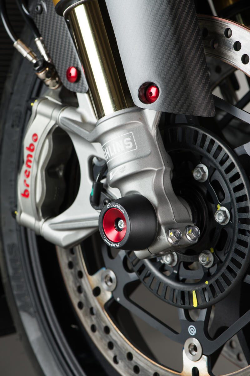 Wheel Axle Sliders Kit for Aprilia Rosso