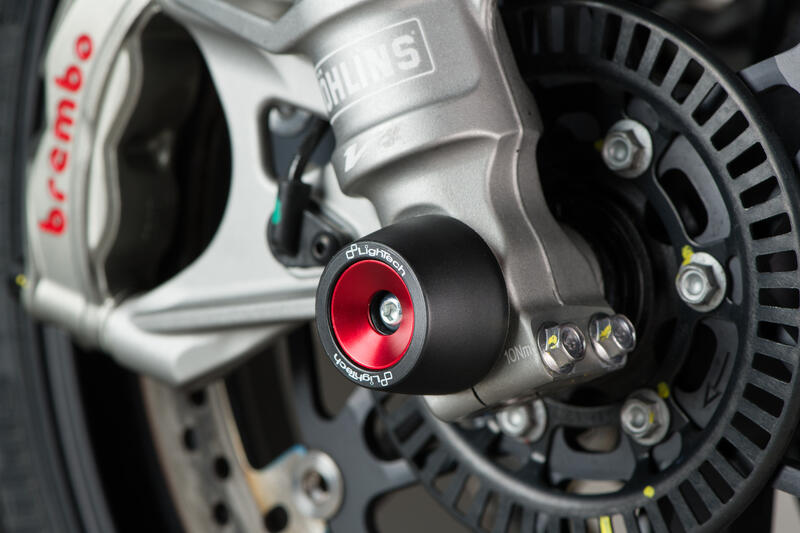 Wheel Axle Sliders Kit for Aprilia Nero