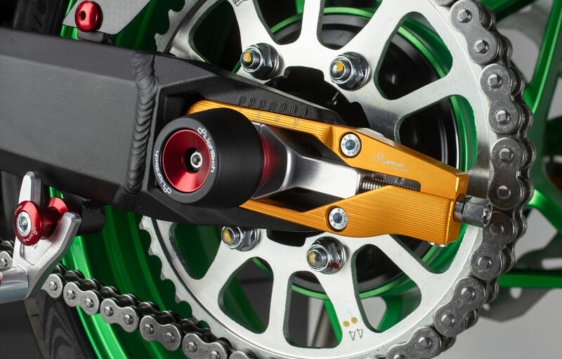 Wheel Axle Sliders Kit for Kawasaki Rosso