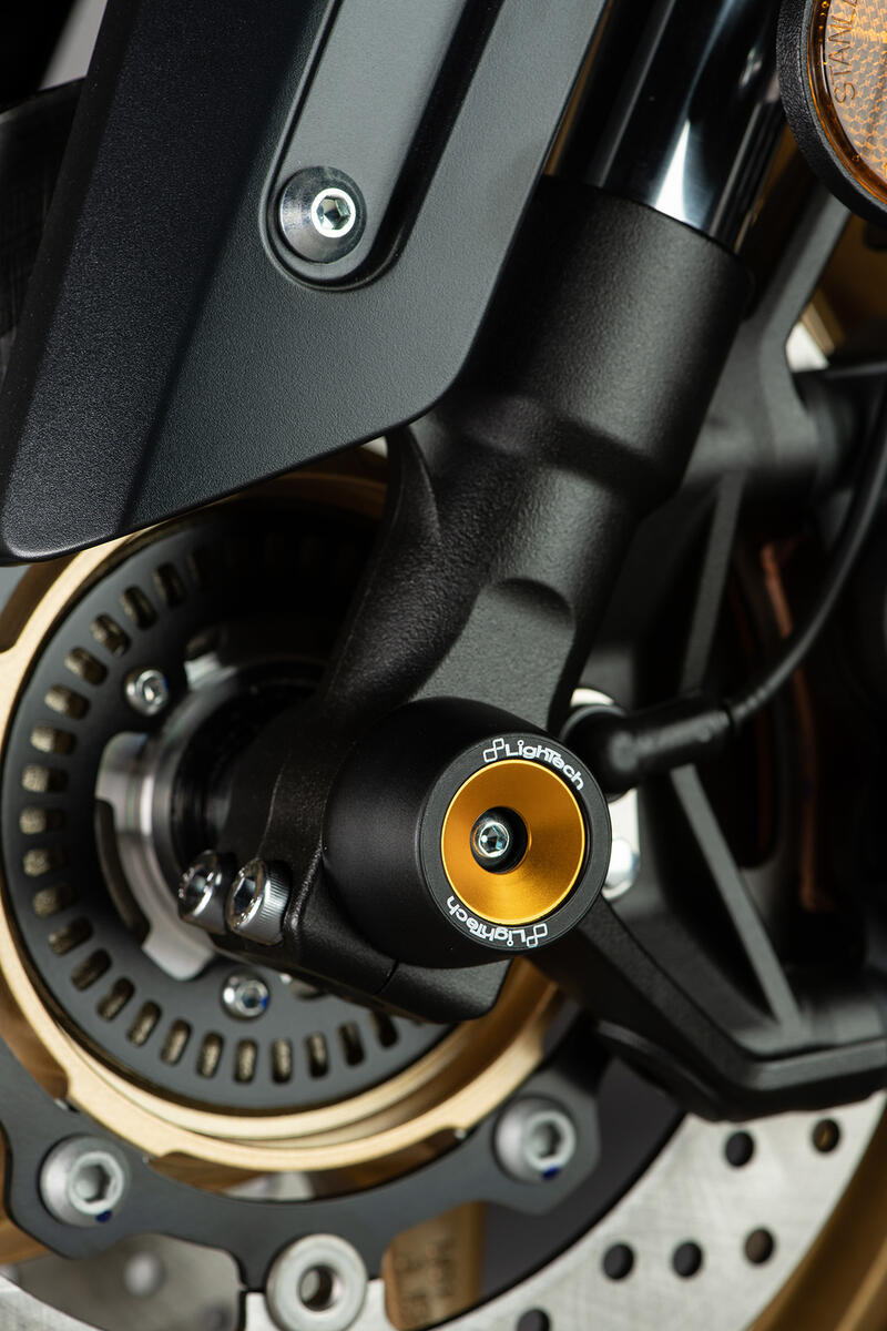 Kit Protezioni Perno Ruota per Yamaha Oro