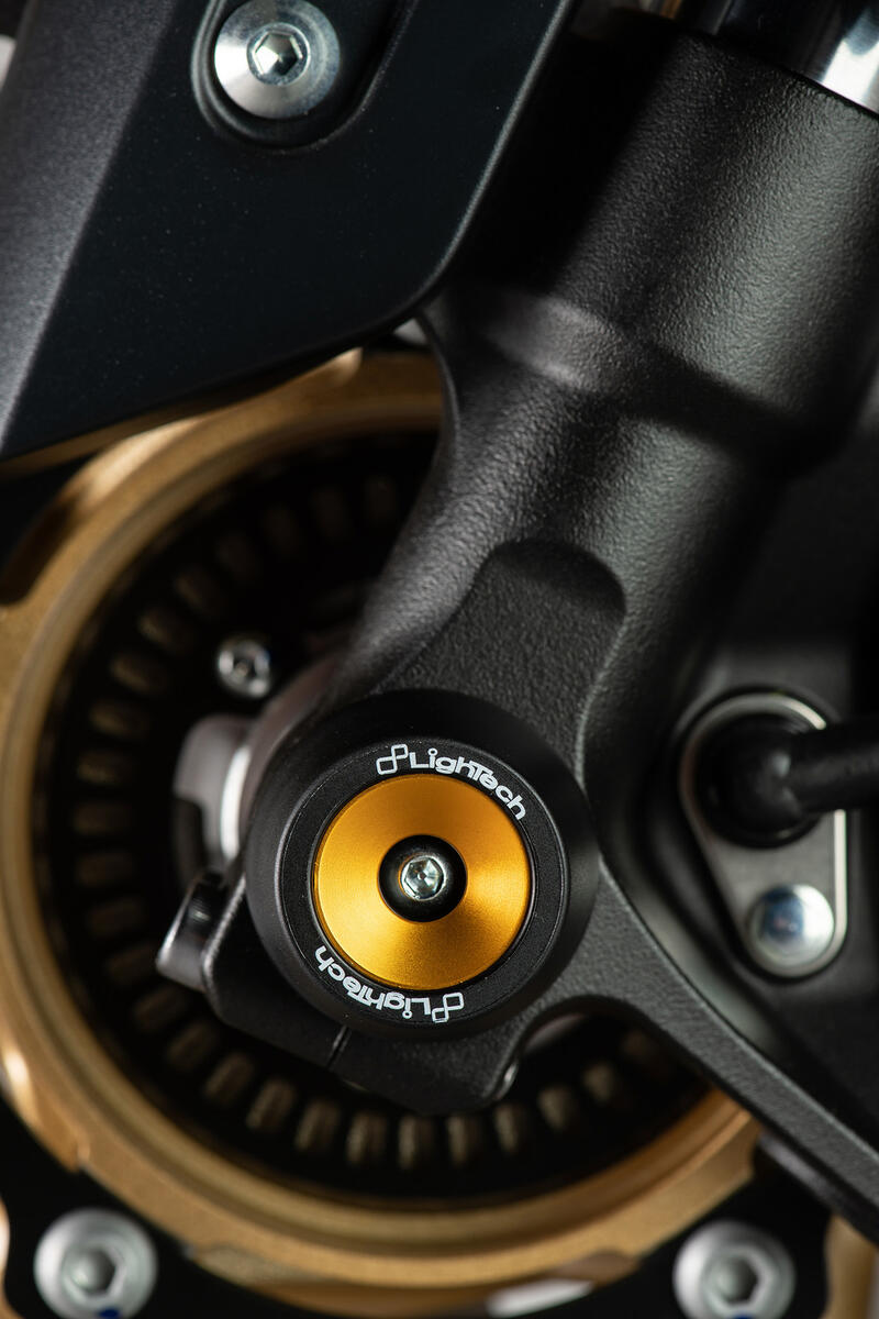 Kit Protezioni Perno Ruota per Yamaha Oro