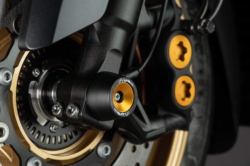 Kit Protezioni Perno Ruota per Yamaha Oro